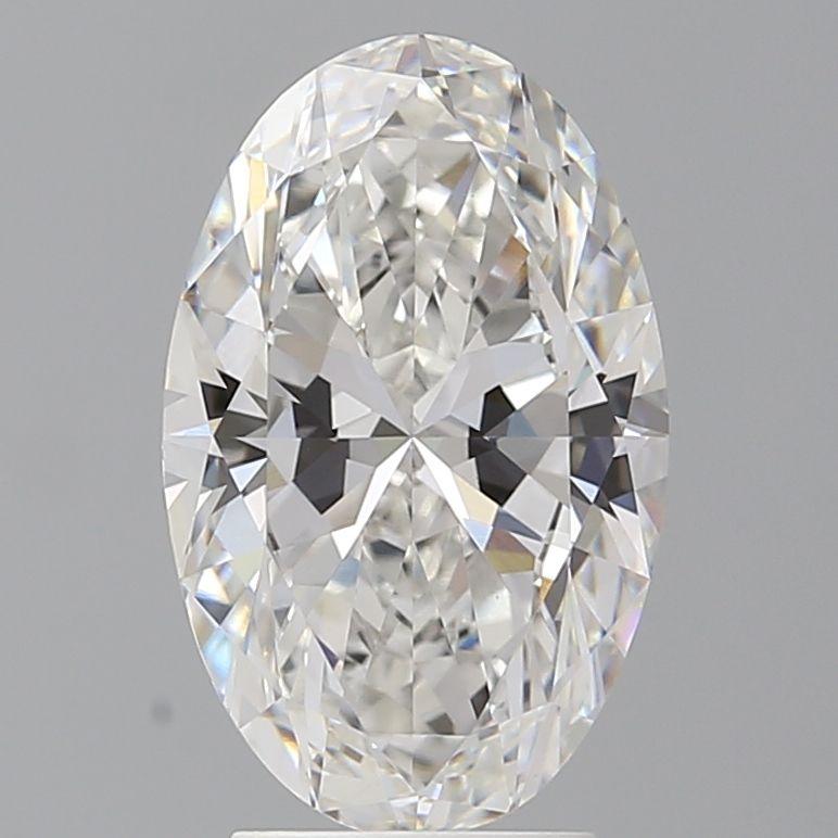 3.41 Carat E-VVS2 Oval Lab Diamond