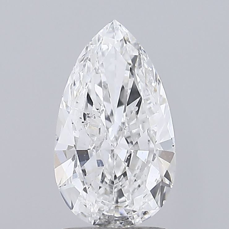 2.00 Carat E-SI1 Pear Lab Diamond