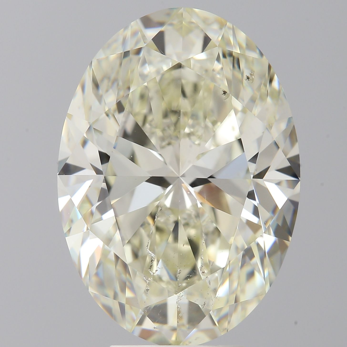 5.03 Carat K-SI1 Oval Cut Diamond