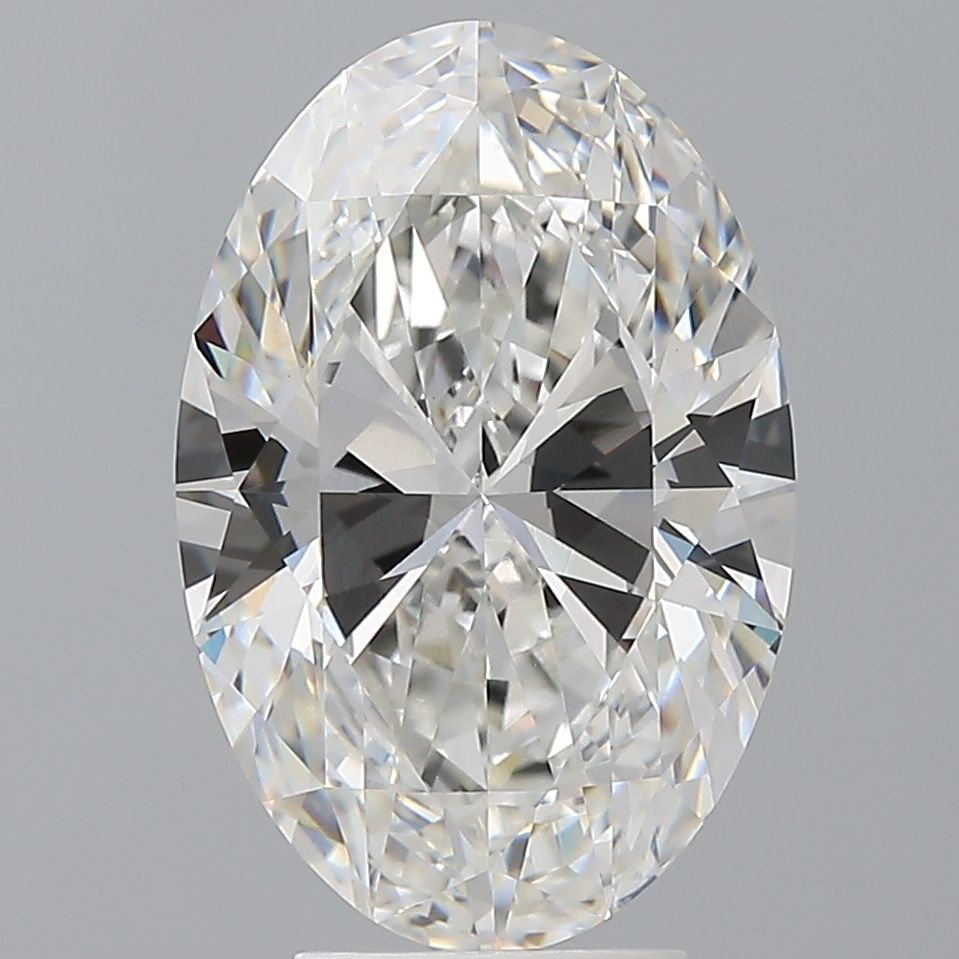 5.00 Carat F-VVS2 Oval Lab Diamond