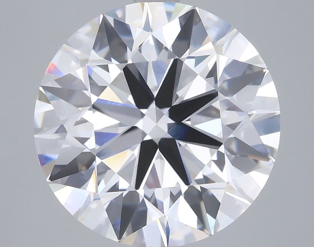 6.02 Carat D-VVS2 Round Lab Diamond