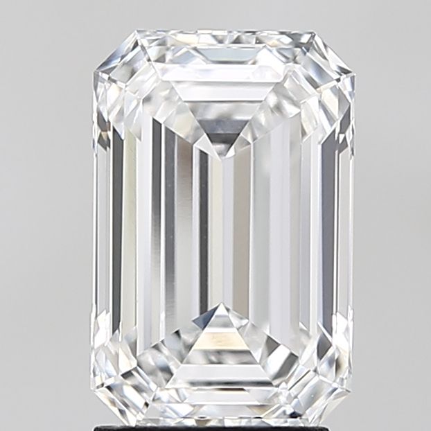 3.02 Carat D-VVS2 Emerald Lab Diamond