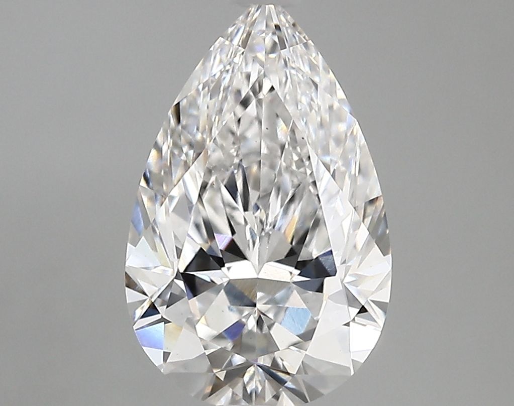 2.44 Carat D-VVS2 Pear Lab Diamond