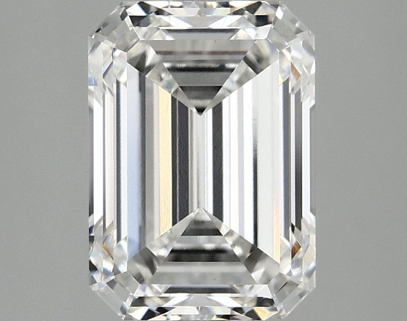 2.93 Carat F-VS1 Emerald Lab Diamond