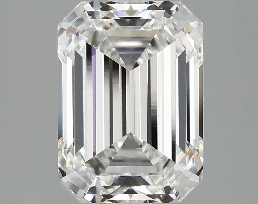 3.04 Carat D-VVS2 Emerald Lab Diamond