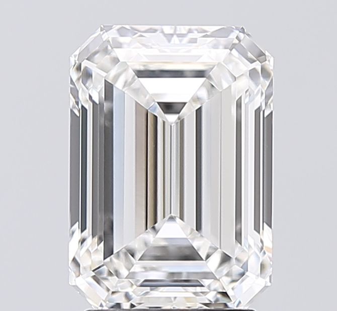 3.04 Carat E-VVS2 Emerald Lab Diamond