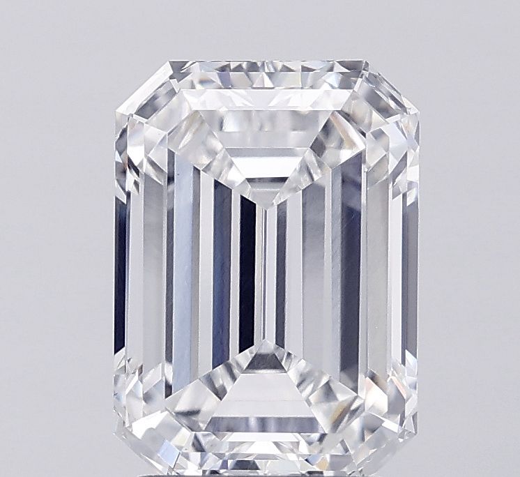 3.00 Carat D-VVS2 Emerald Lab Diamond