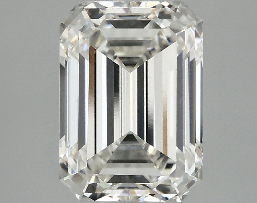 3.24 Carat G-VS1 Emerald Lab Diamond