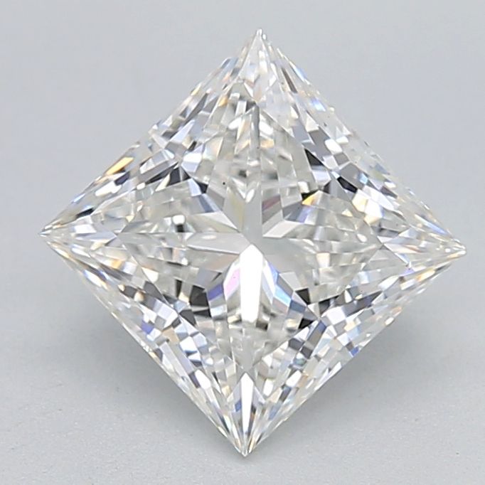 1.82 Carat E-VS2 Princess Lab Diamond