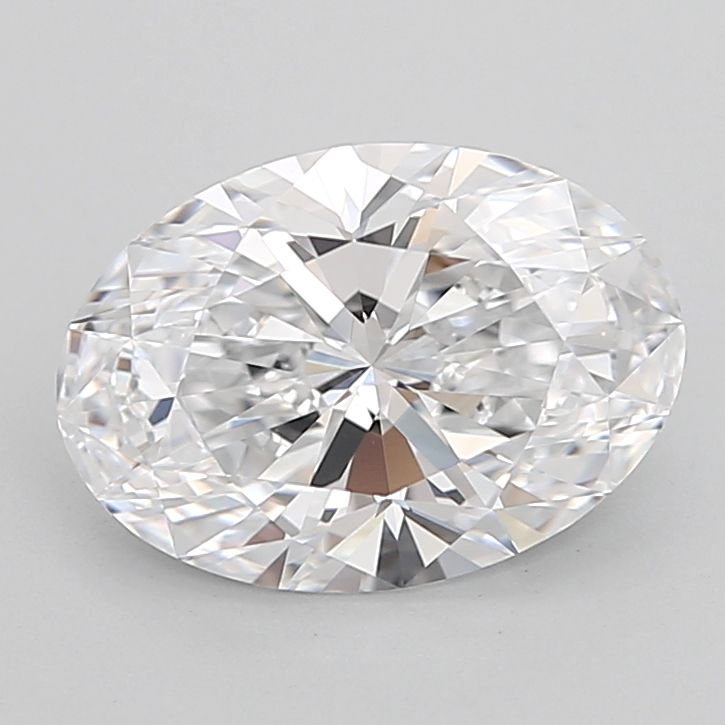 3.10 Carat D-IF Oval Lab Diamond