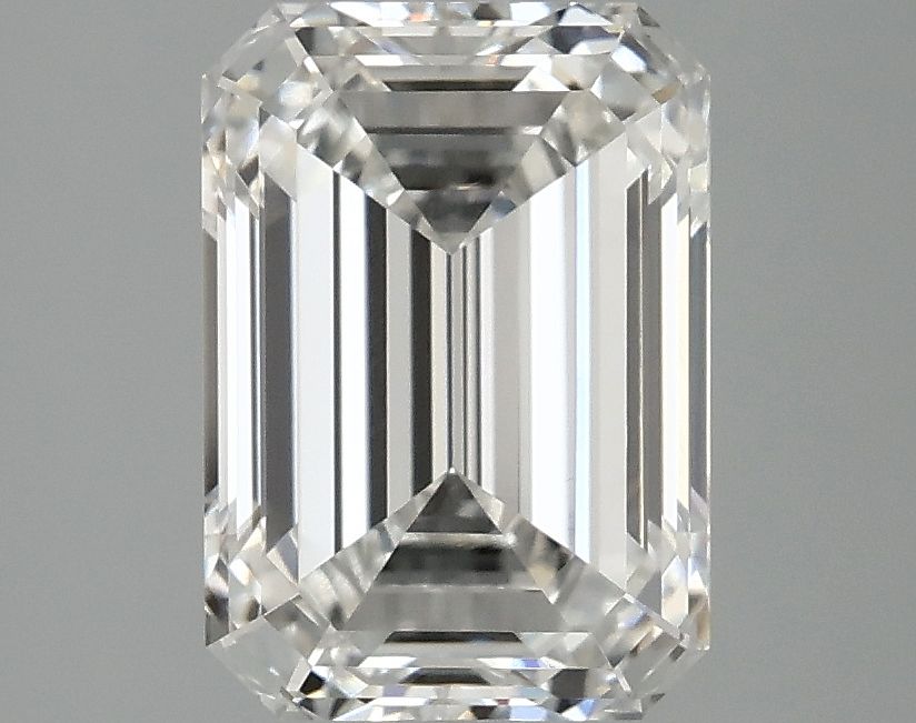 2.85 Carat F-VVS2 Emerald Lab Diamond