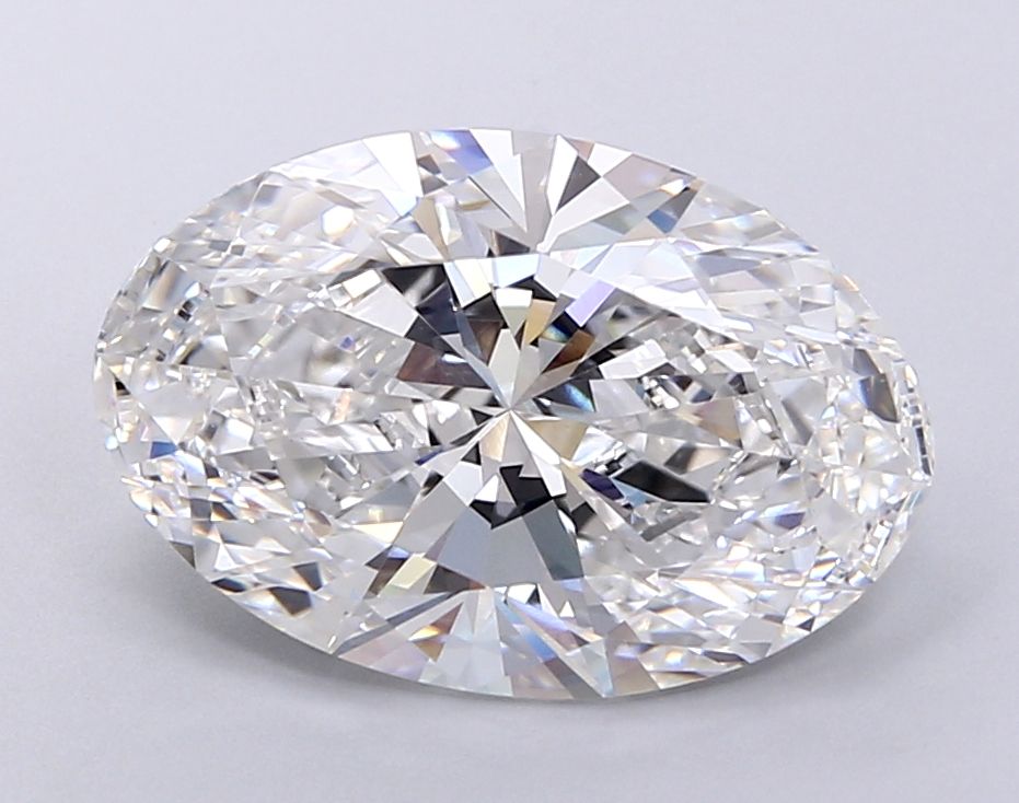 8.03 Carat E-VVS2 Oval Lab Diamond