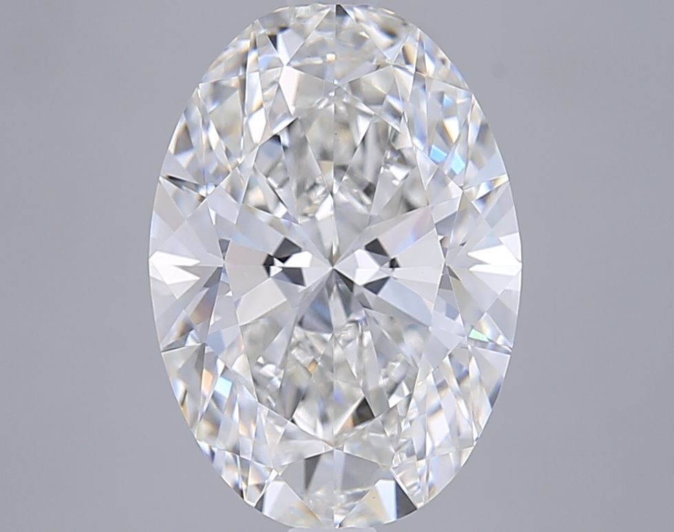4.05 Carat G-VVS2 Oval Lab Diamond