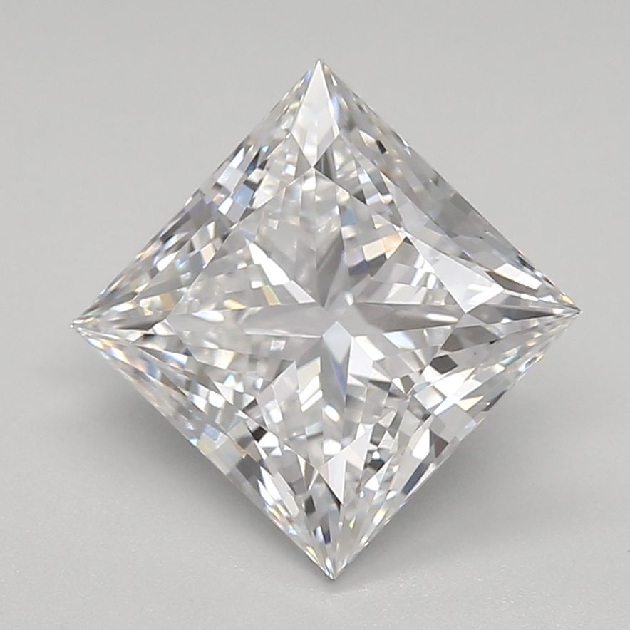 2.56 Carat E-VVS1 Princess Lab Diamond