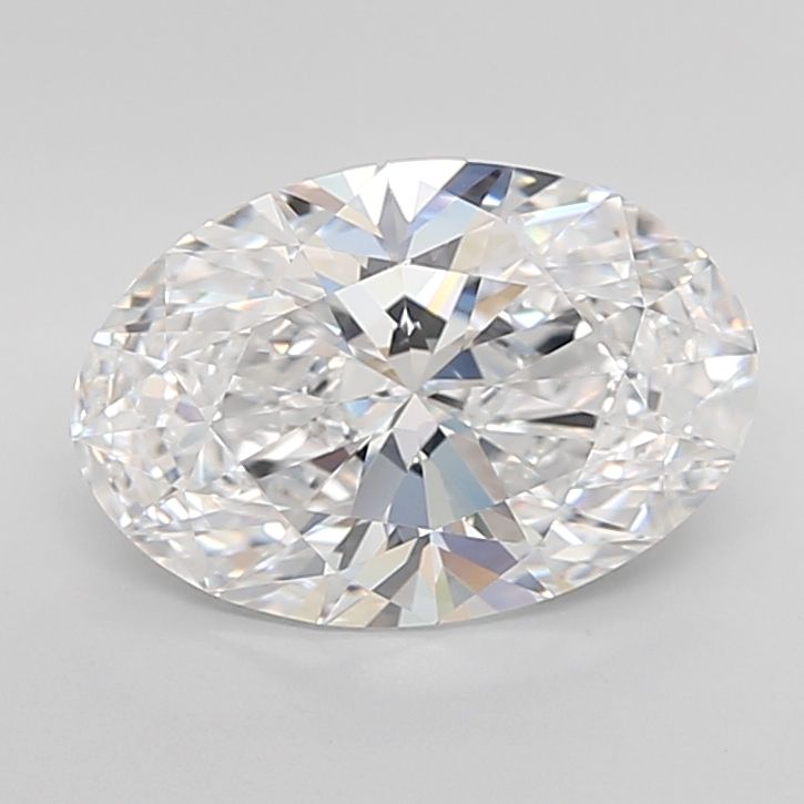 4.72 Carat D-IF Oval Lab Diamond
