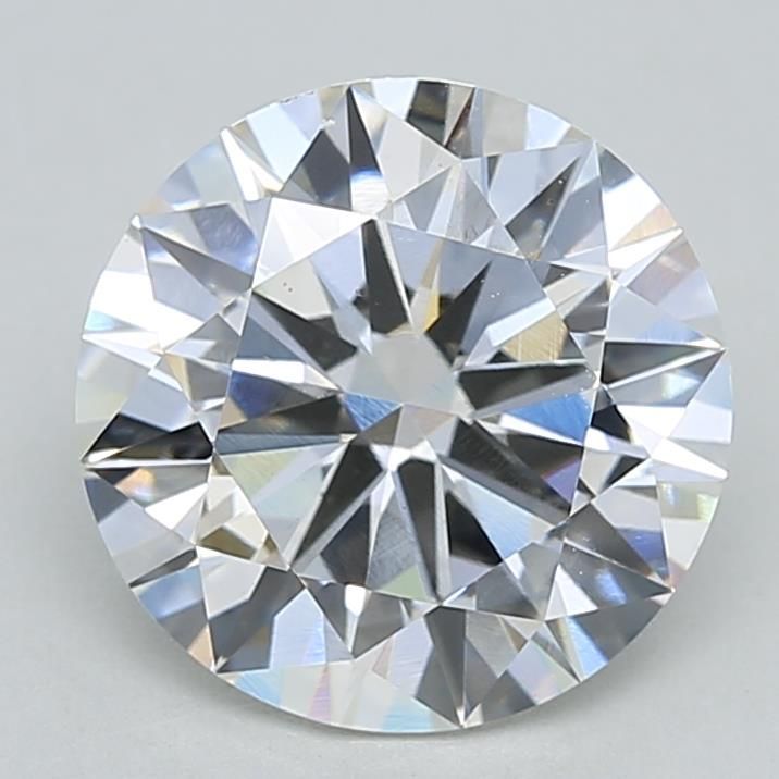 4.98 Carat G-VS1 Round Lab Diamond