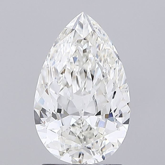 2.00 Carat G-VS2 Pear Lab Diamond
