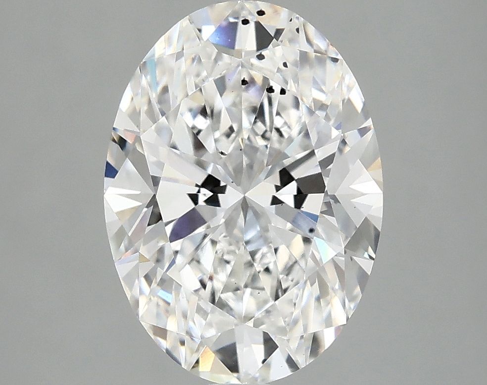 3.07 Carat E-SI1 Oval Lab Diamond