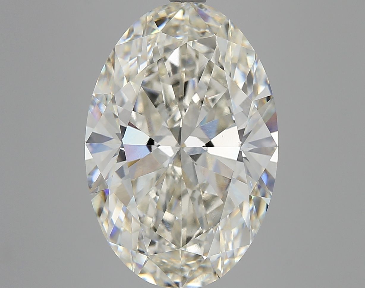 7.00 Carat H-VS1 Oval Lab Diamond