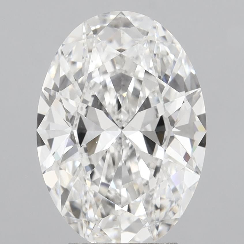 4.18 Carat E-VS1 Oval Lab Diamond