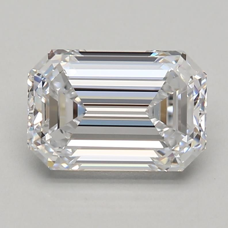 2.07 Carat D-VVS1 Emerald Lab Diamond