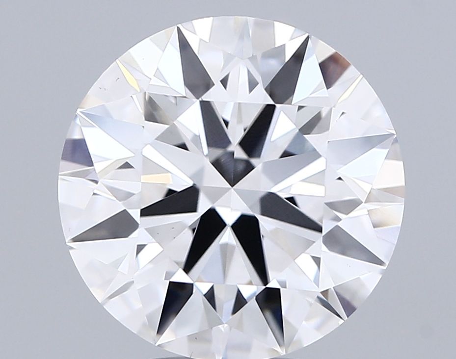 5.38 Carat F-VS1 Round Lab Diamond