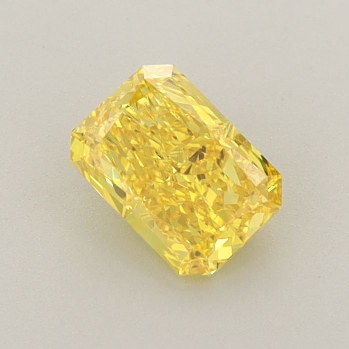 0.65 Carat Radiant Cut Fancy Yellow