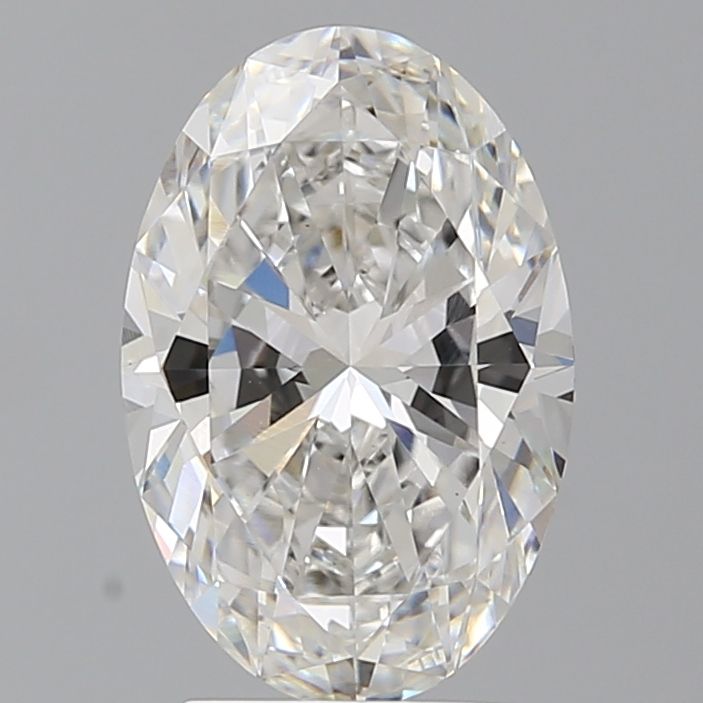 3.04 Carat F-VVS2 Oval Lab Diamond