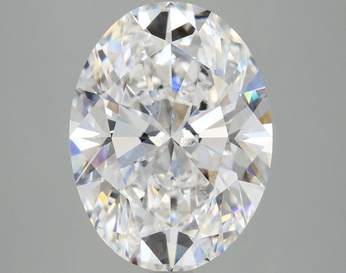 5.03 Carat D-VVS2 Oval Lab Diamond