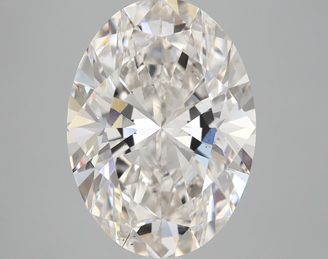 3.58 Carat G-VS2 Oval Lab Diamond