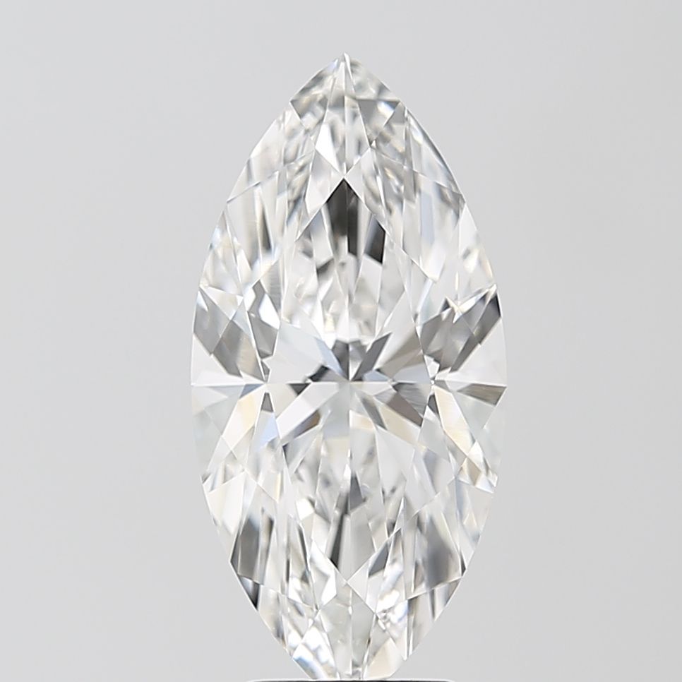 4.00 Carat F-VVS2 Marquise Lab Diamond