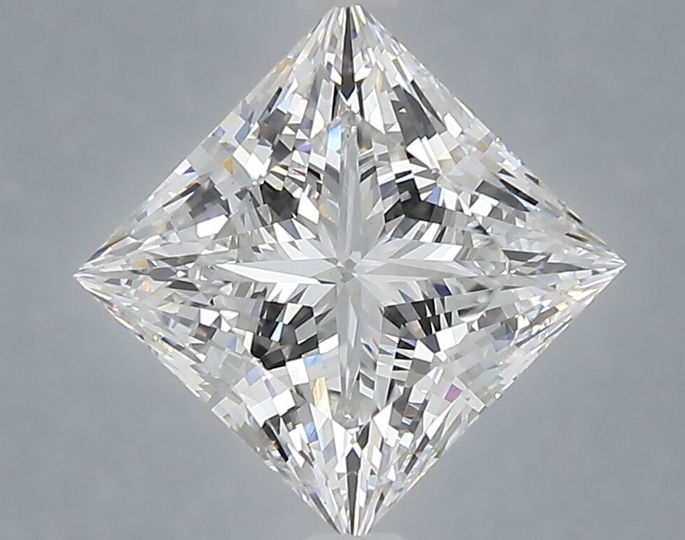 3.29 Carat E-VVS2 Princess Lab Diamond
