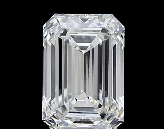 5.18 Carat F-VVS2 Emerald Lab Diamond