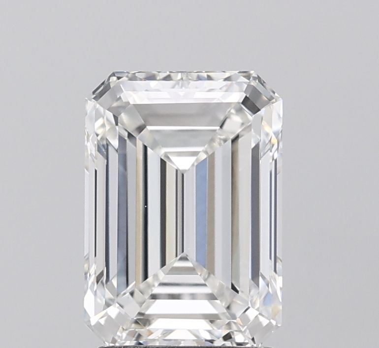 2.51 Carat F-VS1 Emerald Lab Diamond