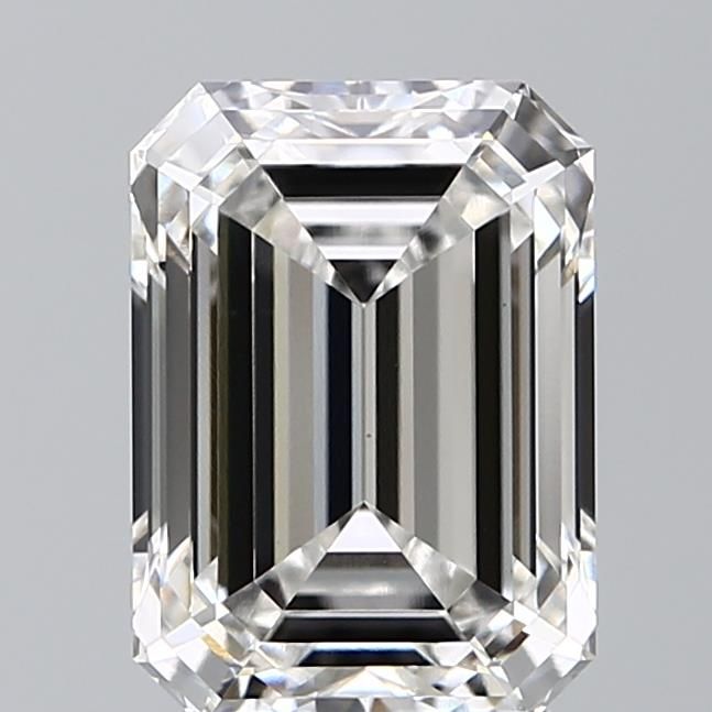 3.72 Carat G-VS1 Emerald Lab Diamond