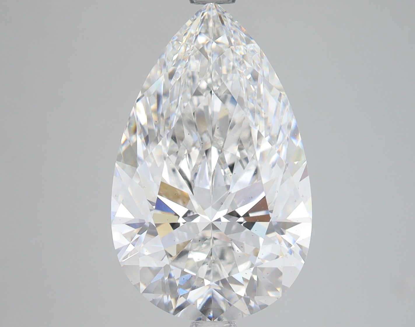 5.08 Carat E SI1 Pear Lab Diamond
