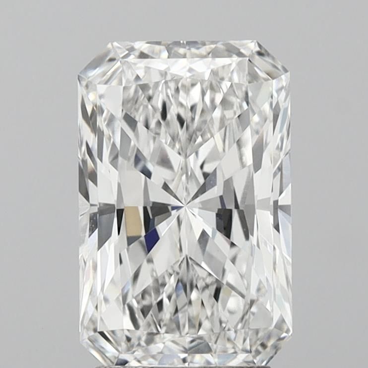 3.05 Carat F-VVS2 Radiant Lab Diamond