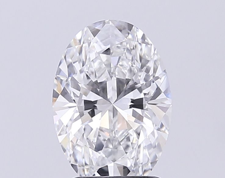 3.08 Carat F-VVS2 Oval Lab Diamond