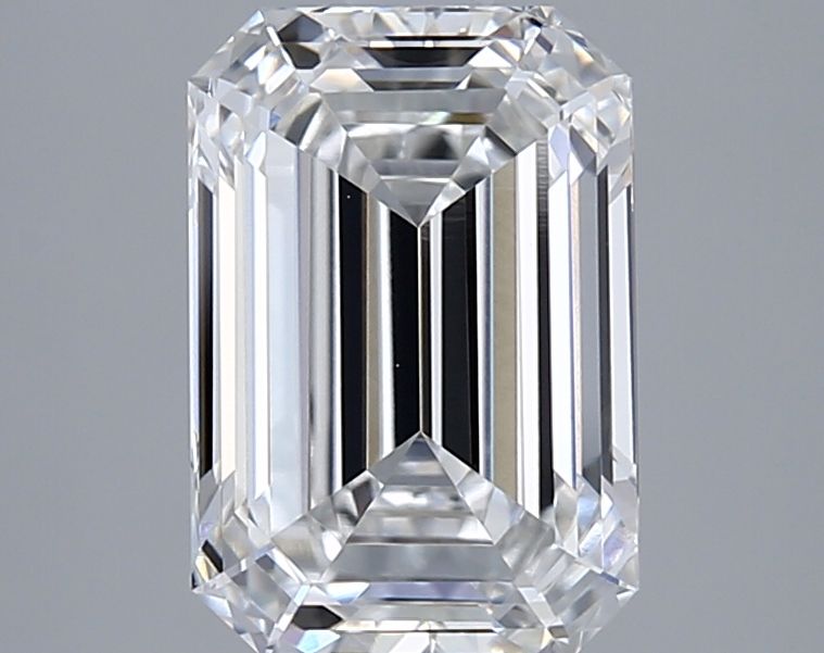 2.55 Carat F-VVS1 Emerald Lab Diamond