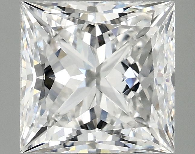 2.51 Carat D-VVS2 Princess Lab Diamond