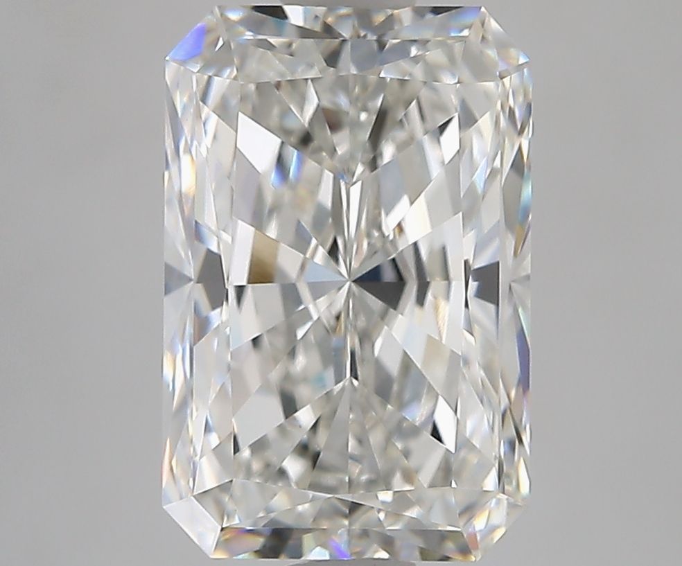 4.09 Carat F-VVS2 Radiant Lab Diamond