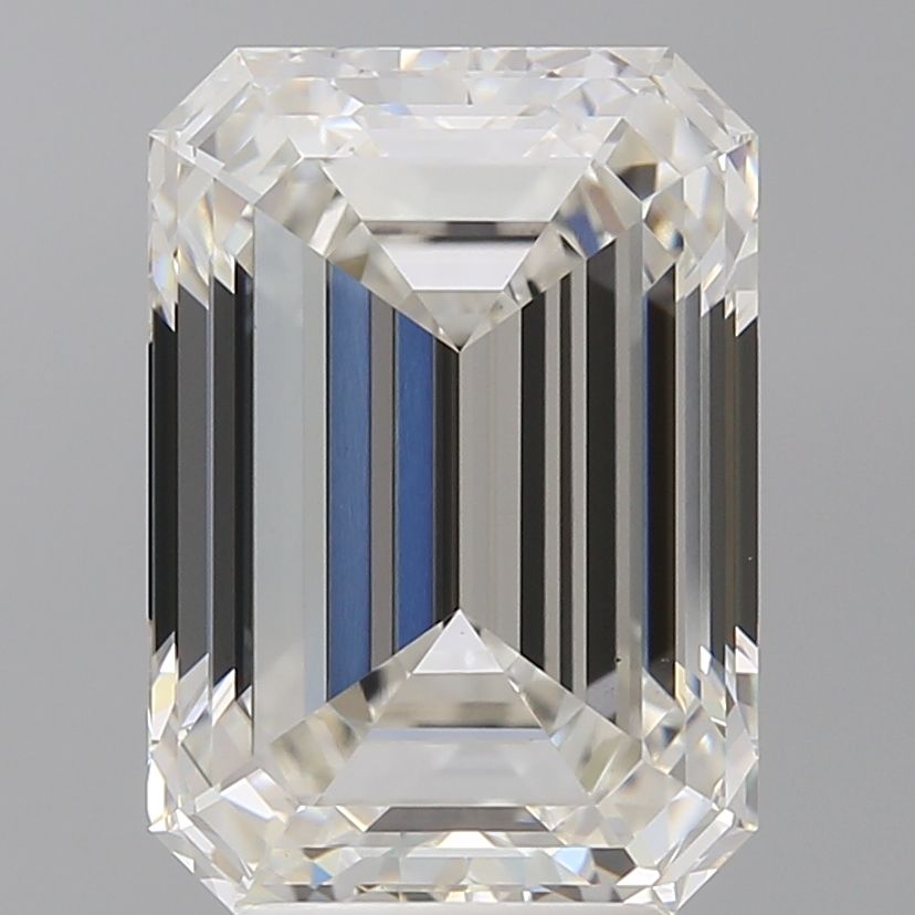 5.08 Carat G-VS1 Emerald Lab Diamond