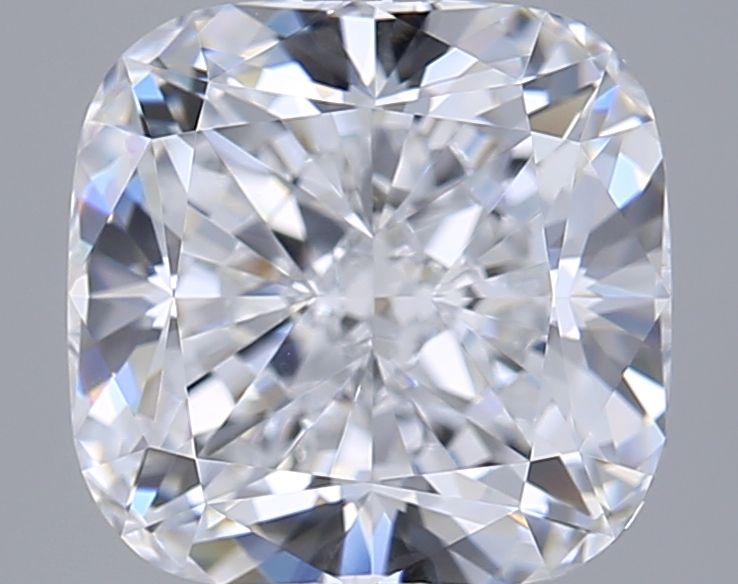 2.89 Carat D-VVS2 Cushion Lab Diamond