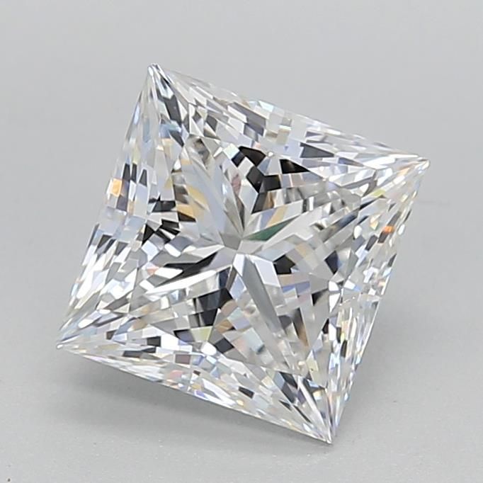 3.05 Carat E-VVS2 Princess Lab Diamond