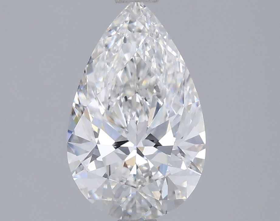 1.77 Carat F-VS1 Pear Lab Diamond