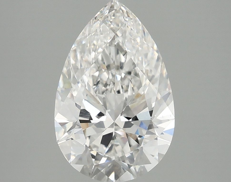 2.40 Carat E-VS2 Pear Lab Diamond