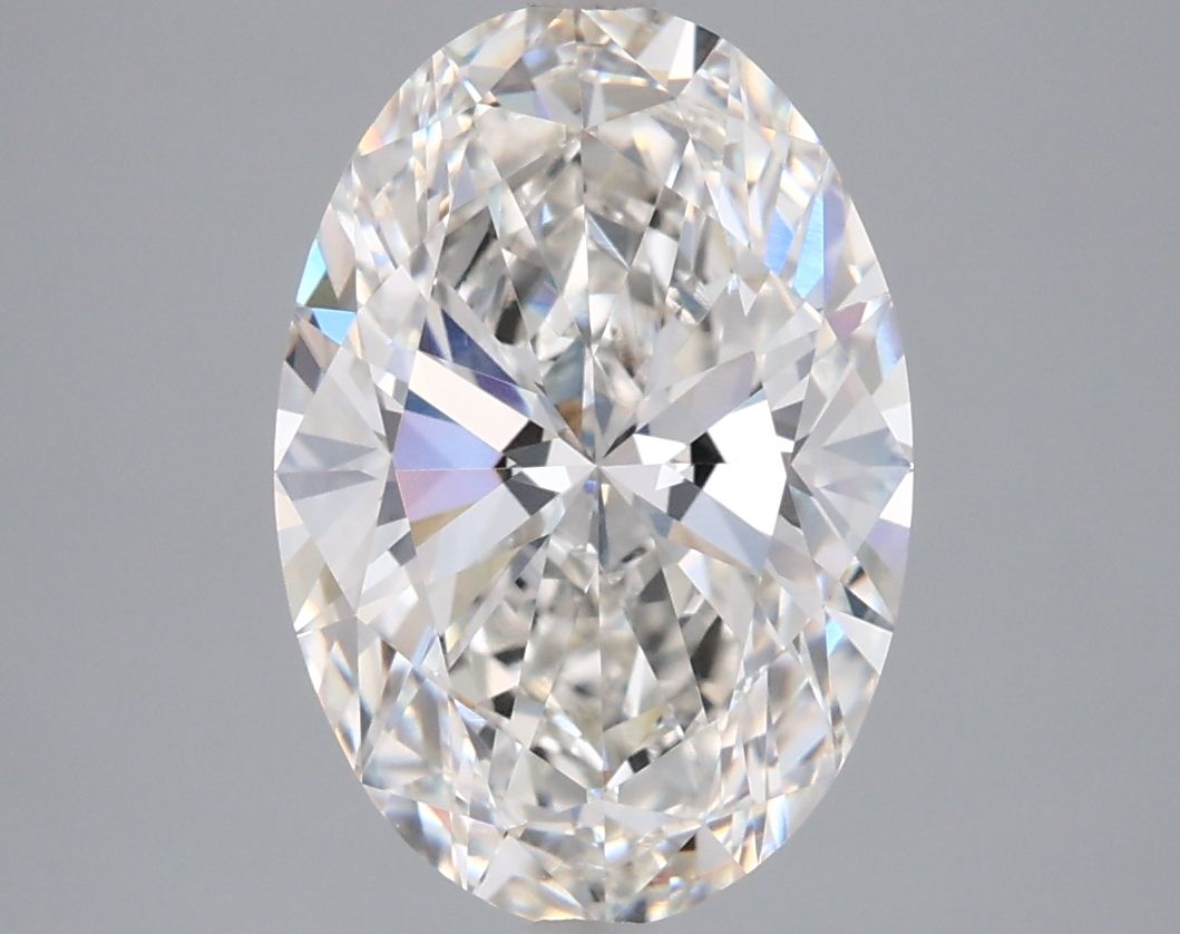 3.55 Carat G-VVS2 Oval Lab Diamond