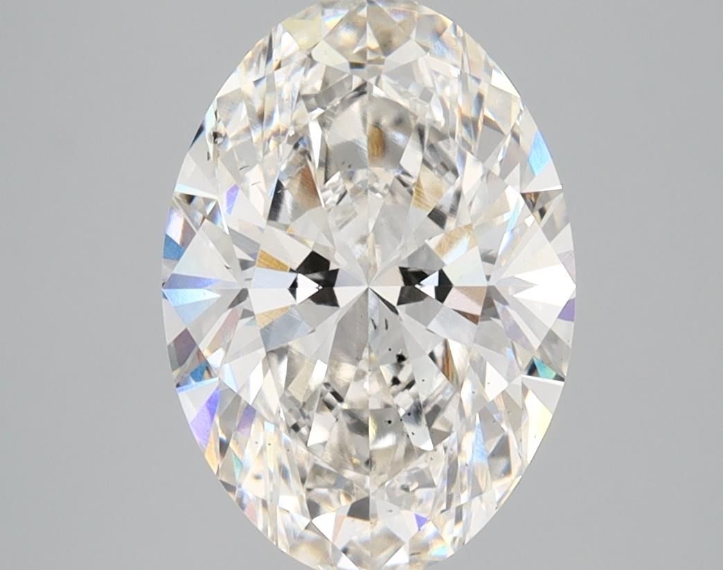 3.05 Carat G-SI1 Oval Lab Diamond