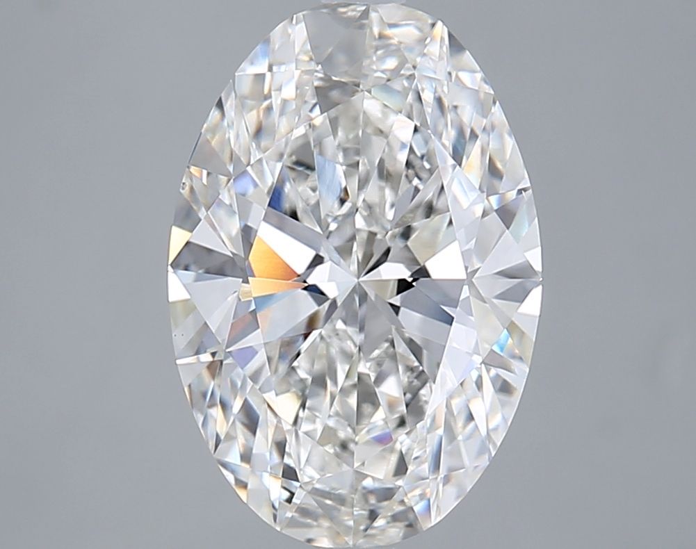 4.02 Carat F-VS1 Oval Lab Diamond