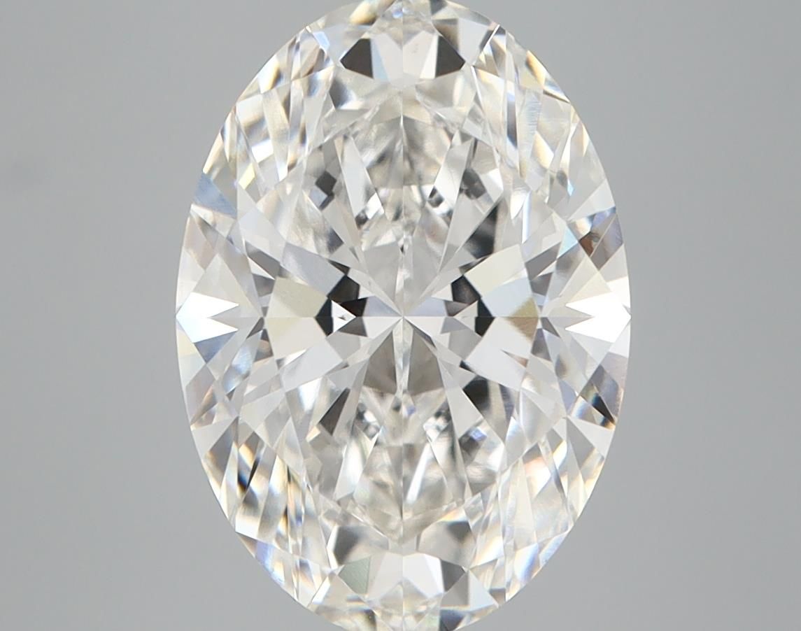 4.09 Carat G-VS1 Oval Lab Diamond